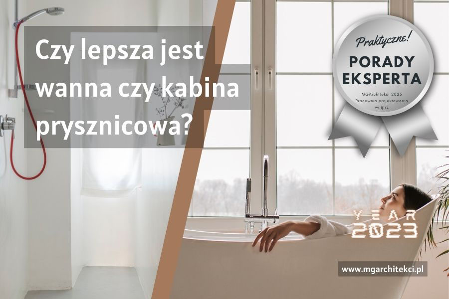 Czy&nbsp;lepsza jest wanna czy&nbsp;kabina prysznicowa?